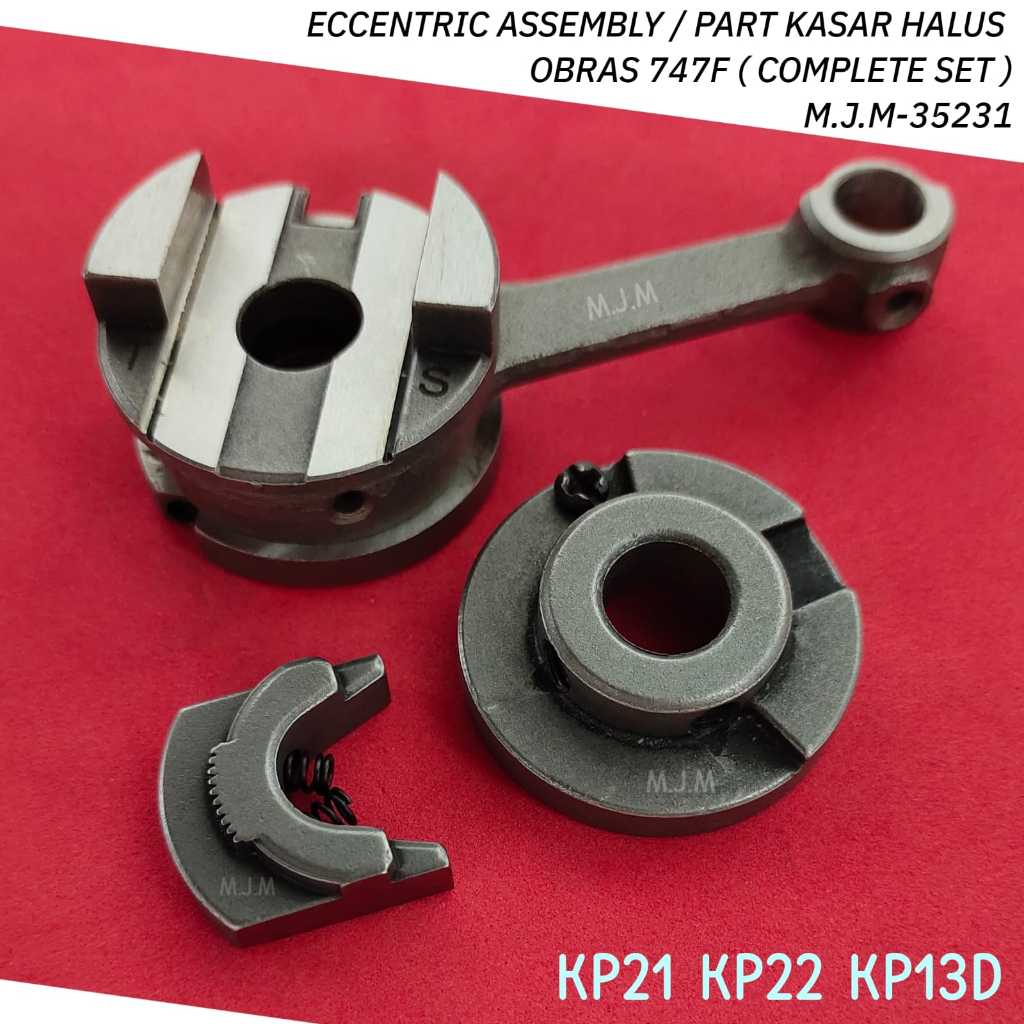 (KP21 KP22 KP13D) PART KASAR HALUS SERT MESIN JAHIT OBRAS 747 757 700F - ECCENTRIC ASSEMBLY / CARANG