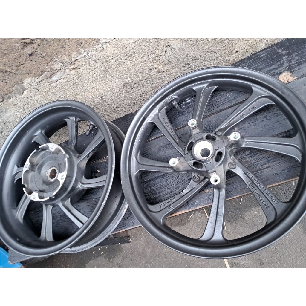 Velg pcx lokal pcx 150cc honda pelek racing palang original ori copotan standar kelengkapan seperti 