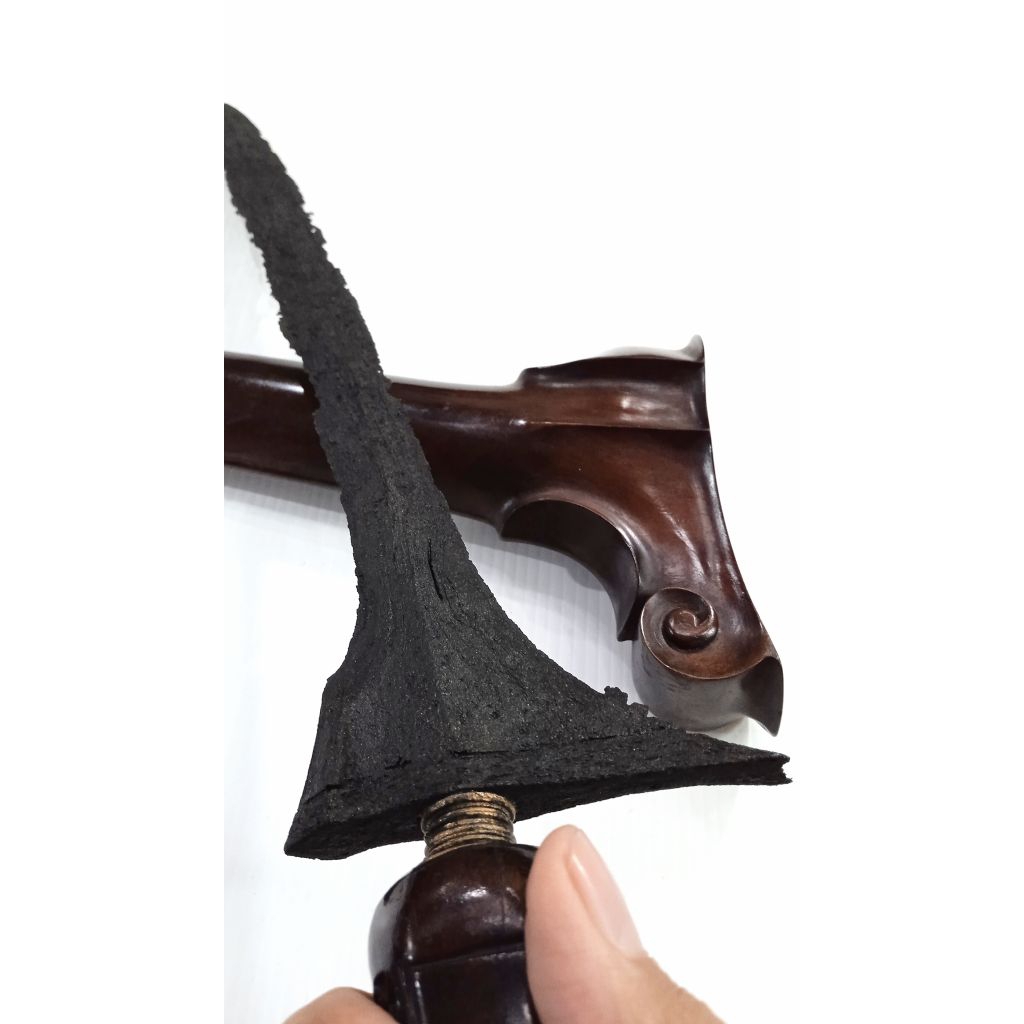Keris Wingit Sepuh Jalak Keleng Asli