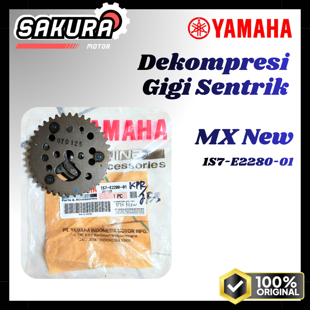 DISKOMPRESI GIGI SENTRIK MX NEW 1S7-E2280-01