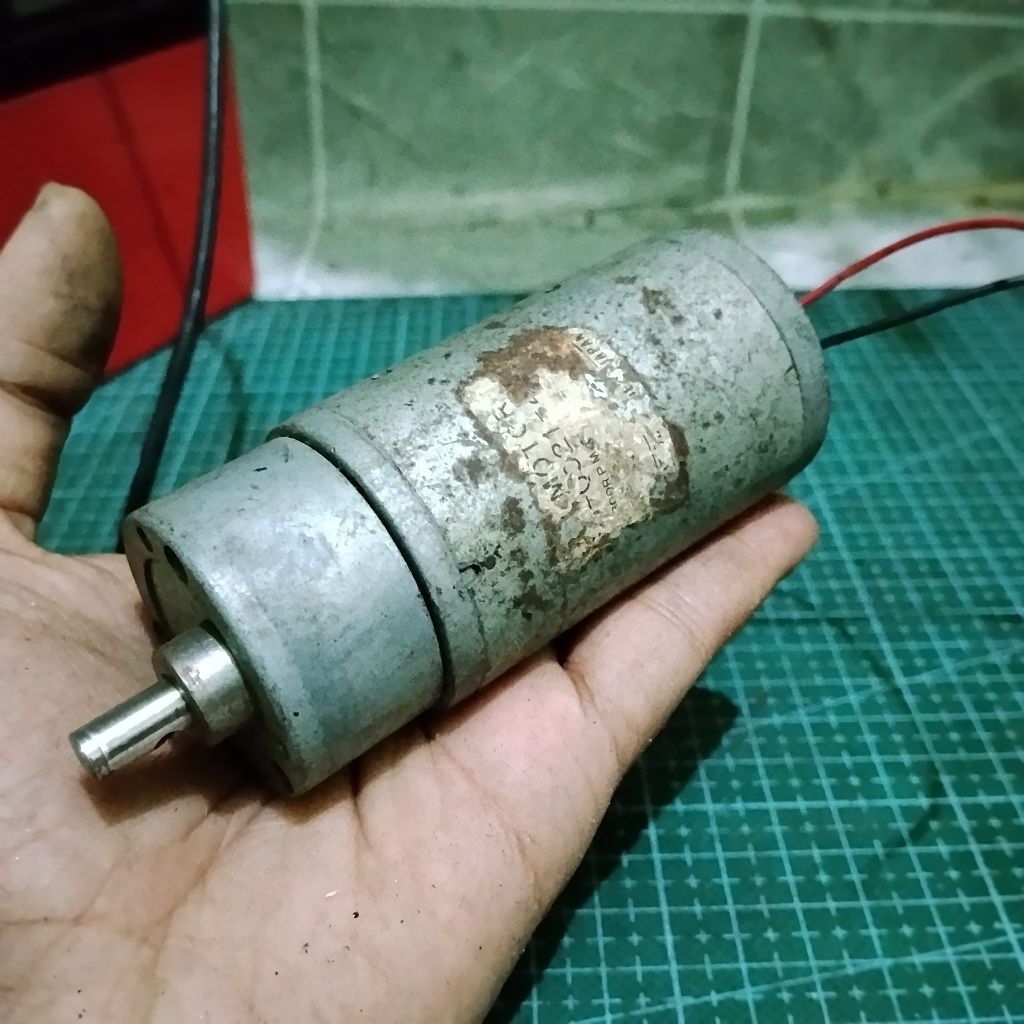 DC MOTOR GEARBOX METAL TORSI KUAT DINAMO DC GEARBOX 12VDC