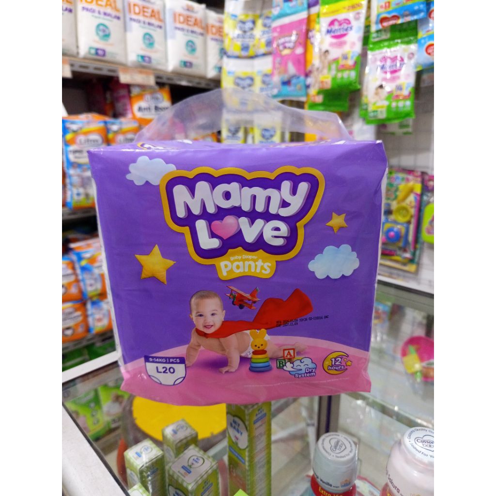 Mamy Love Pants S20/M20/L20/L28/XL26/XXL28 popok bayi/anak