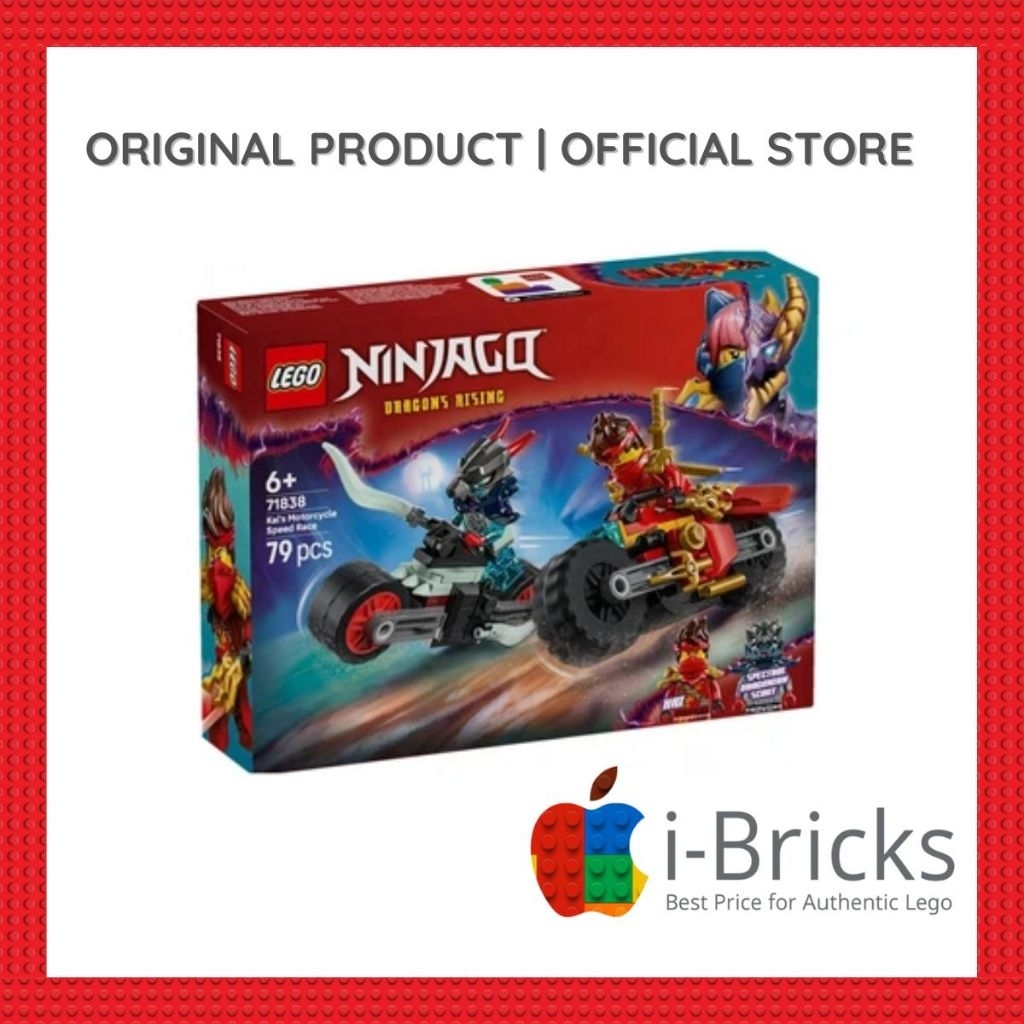 Lego Ninjago 71838 Kai's Motorcycle Speed Race
