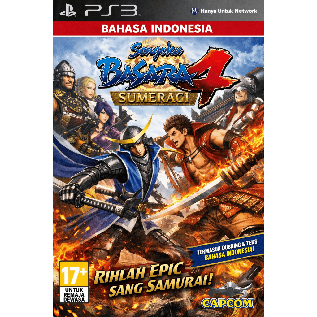 Sengoku Basara 4 Sumeragi PS3 Sub Indonesia