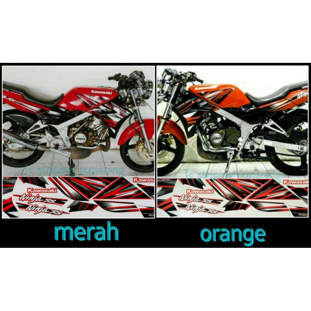 Striping Ninja SS th 2013 Orange