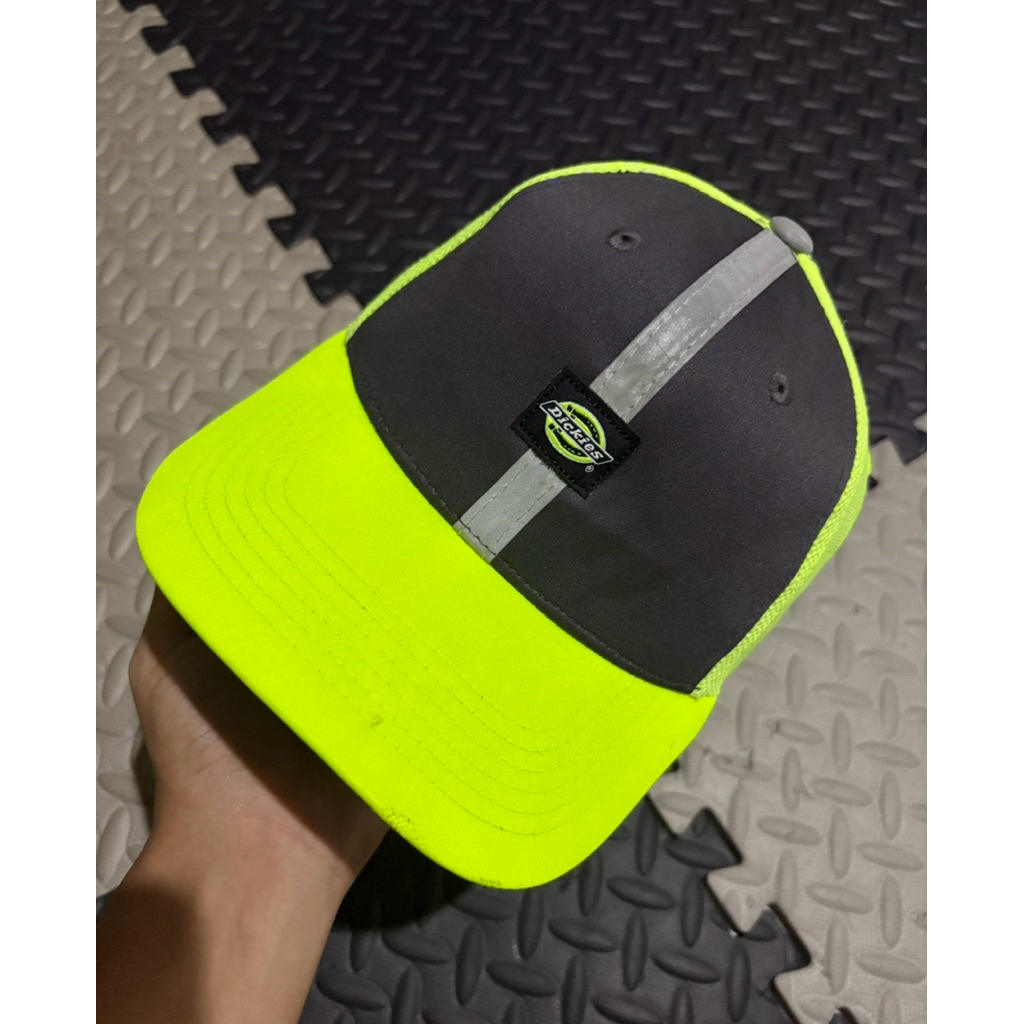 dickies reflective trucker hat