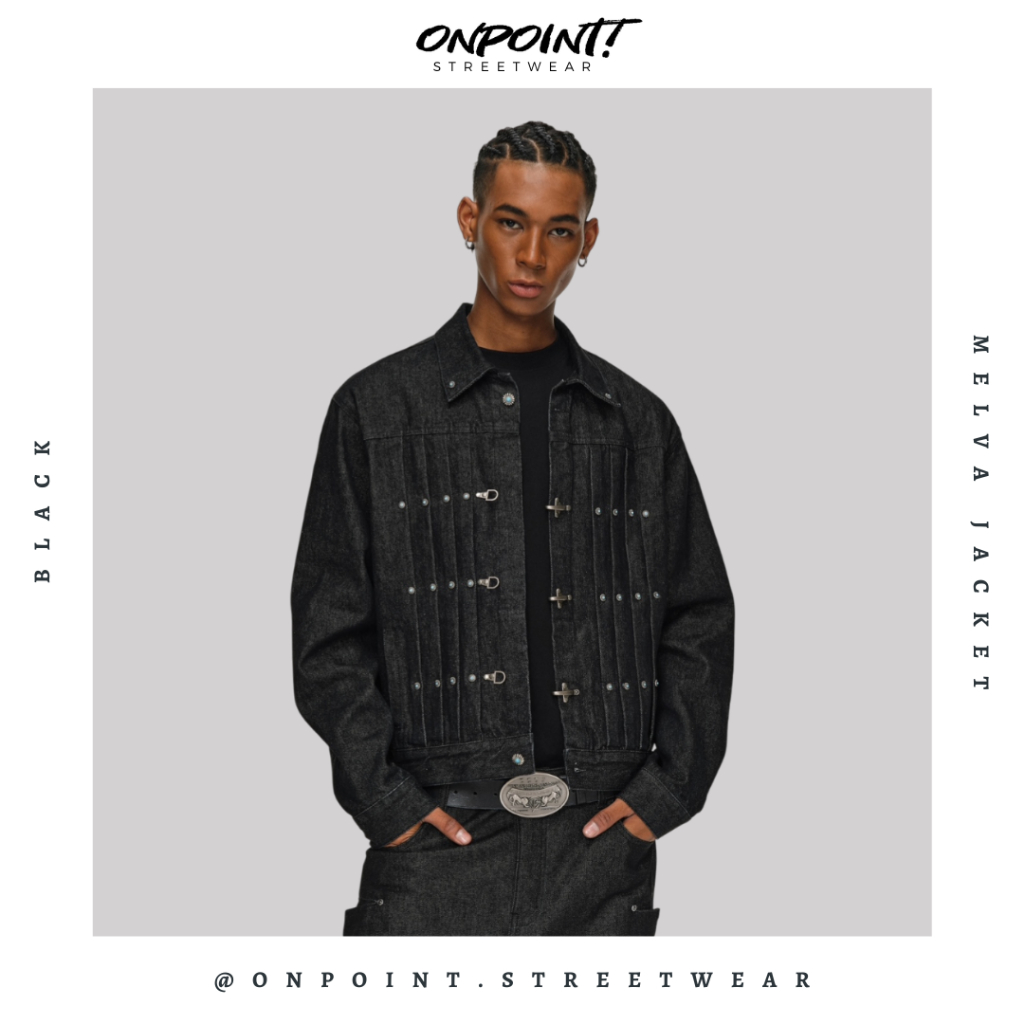 [PRE ORDER] Melva Jacket - jaket denim jaket jeans pria jaket varsity pria leather jacket baseball j