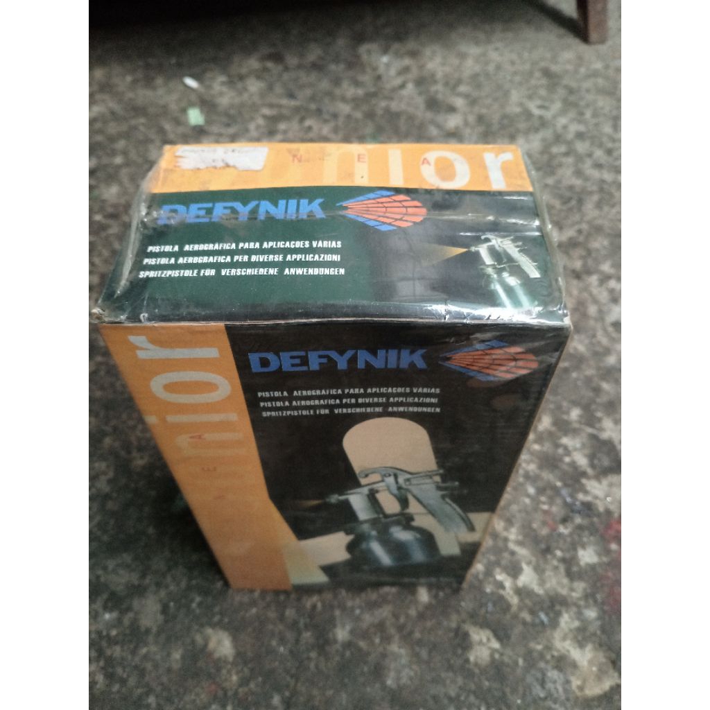 spraygun defynik tabung bawah