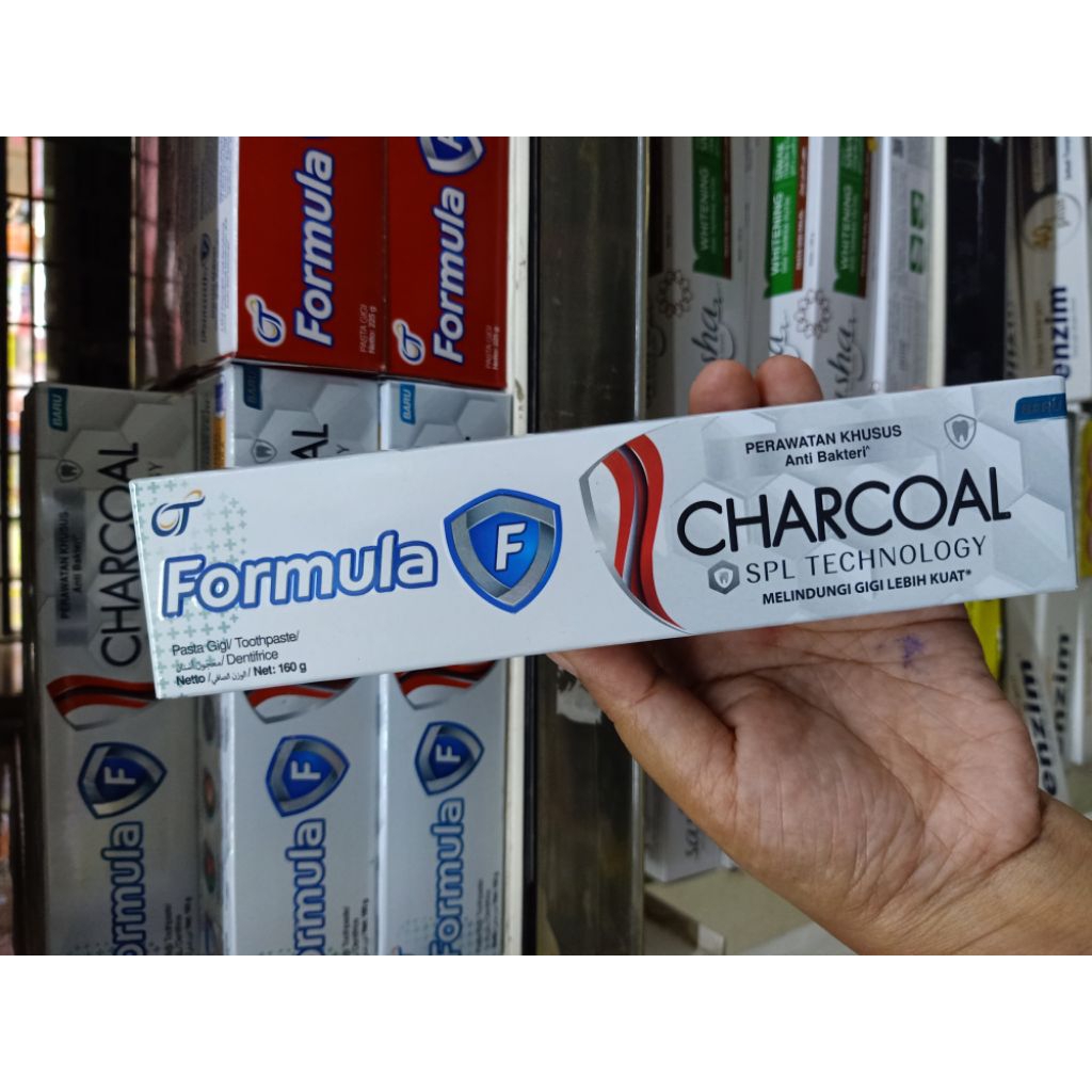 formula Charcoal pasta gigi 160g