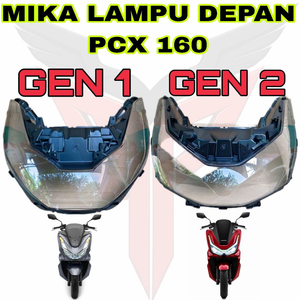 MIKA KACA LAMPU DEPAN HEADLIGHT HEADLAMP PCX 160