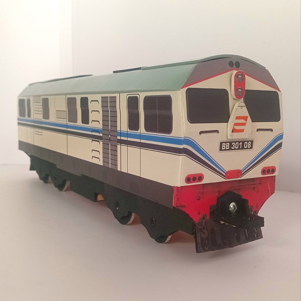 Mainan Kereta Api BB301 08 Jadul