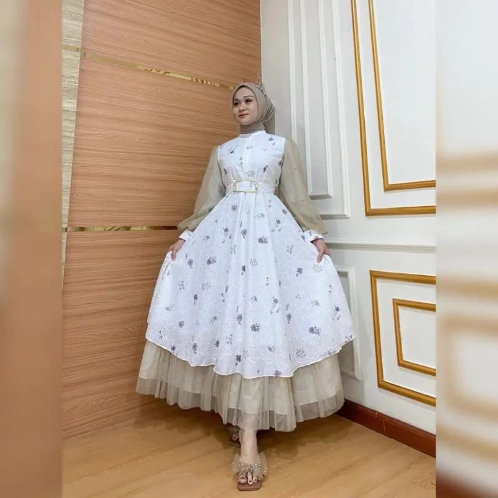 SHAFIRA DRESS KATBOL BY MISS KAMI HIJAB / SHAFIRA DRESS / GAMIS SHAFIRA / MISSKAMI /RAYA DRES/GAMIS 