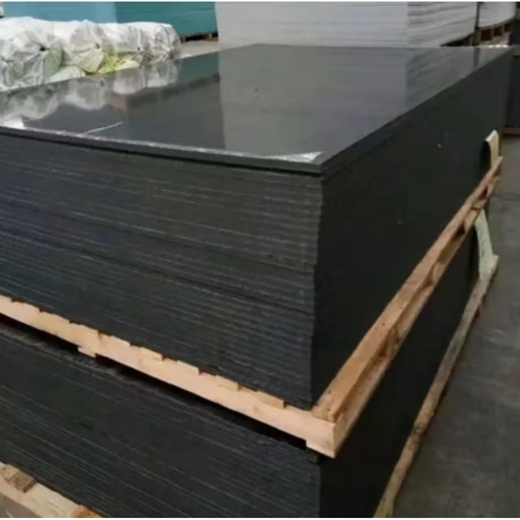 nylon sheet HDPE hitam 10mm x 1000 x 2000 ( PE hitam lembaran)