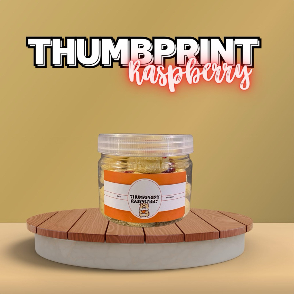 Kue Thumbprint Raspberry / Kue Kering Thumbprint / Thumbprint Cookies / Kue Lebaran / Cookies Lebara