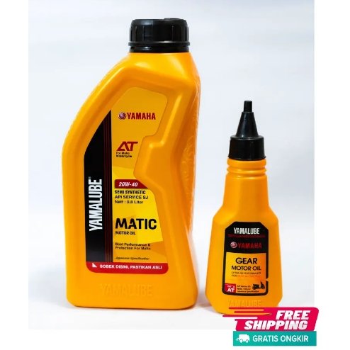 OLI YAMALUBE MATIC 800ml + OLI GEAR ORIGINAL
