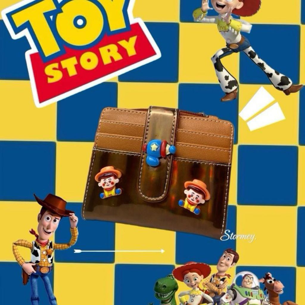 Dompet Hologram TOY STORY EDITION/dompet perempuan/Mini Wallet