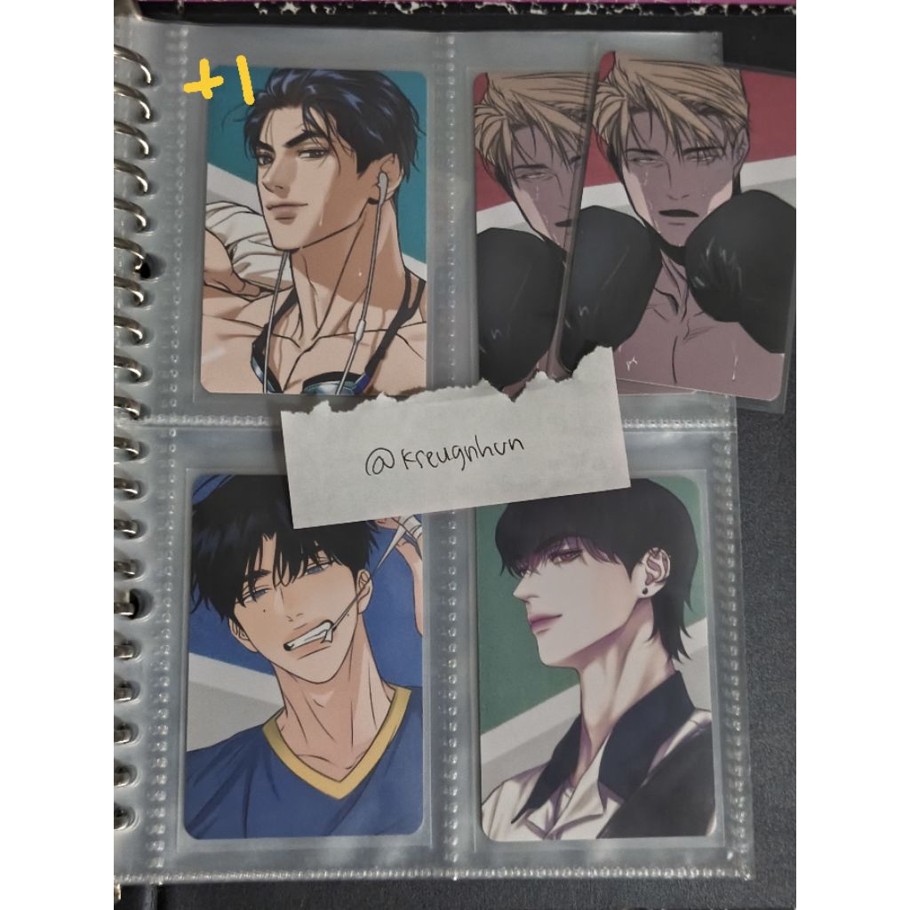 [BACA DESK] TEAM LEZHIN 2024 PHOTOCARD PC OFFICIAL TAESUNG JAESHIN JAKE JAEKYUNG JINX TAEOH MANHWA B