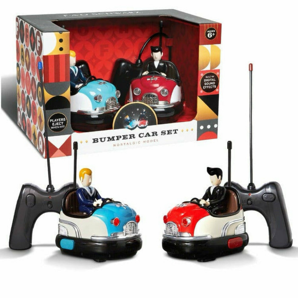 FAO Schwarz Premium RC Toy Bumper Car Set