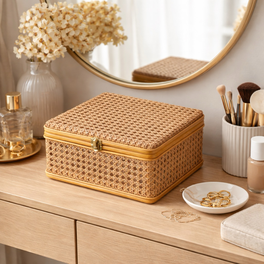 Gwen - Box Webbing / Box Rotan / Hampers / Storage Box