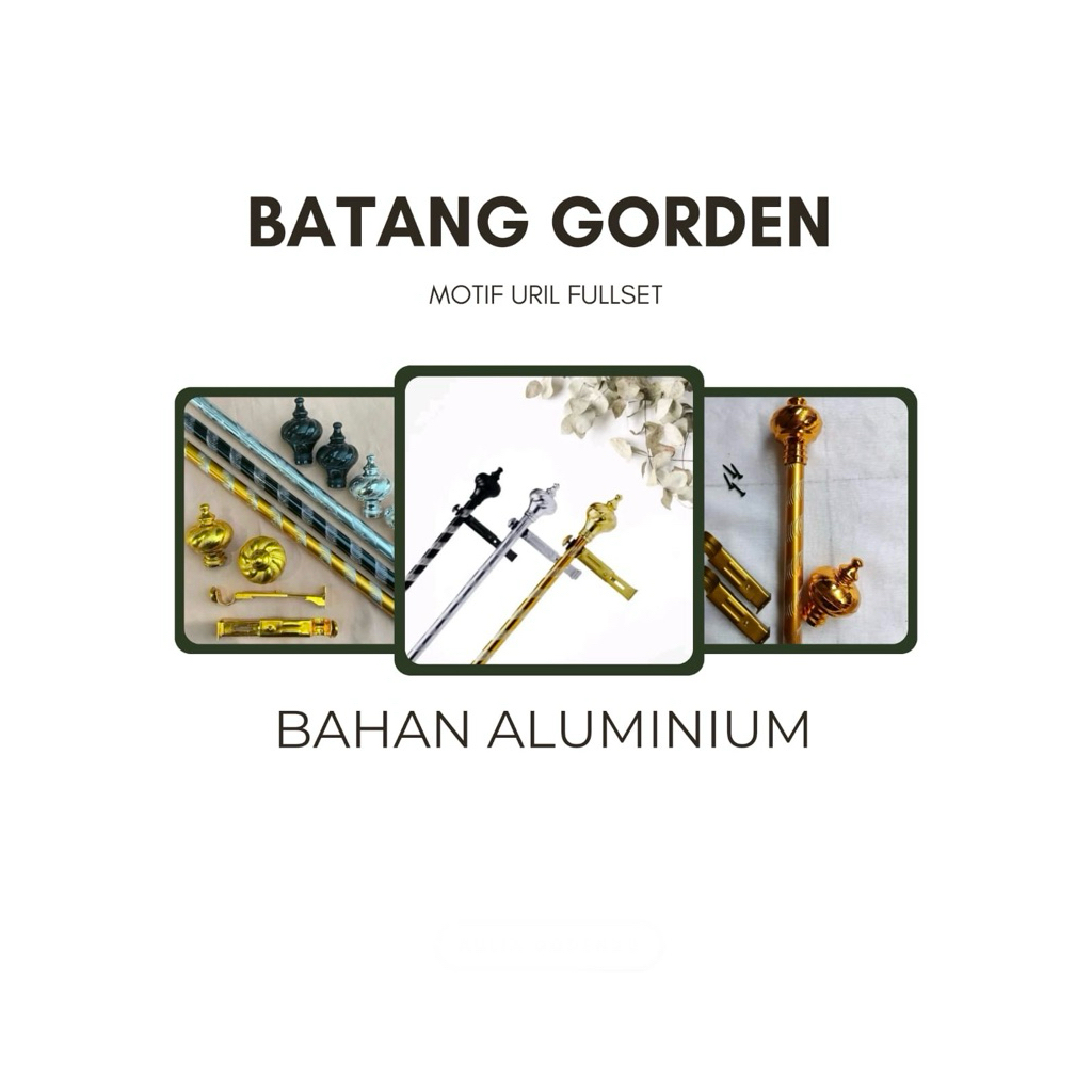 BATANG GORDEN MOTIF URIL BATANG GORDEN MINIMALIS