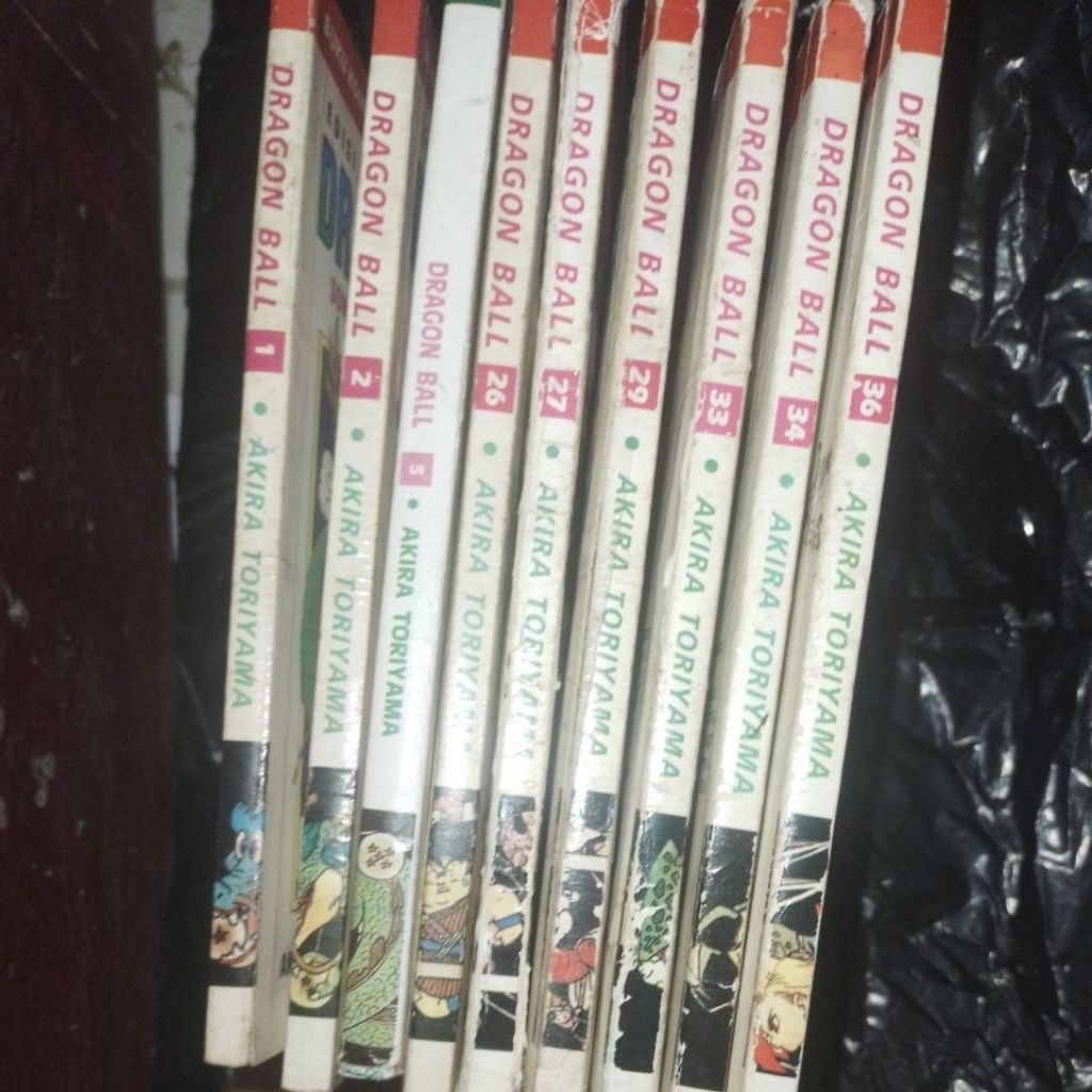 dragon ball cabutan bekas preloved 1-36