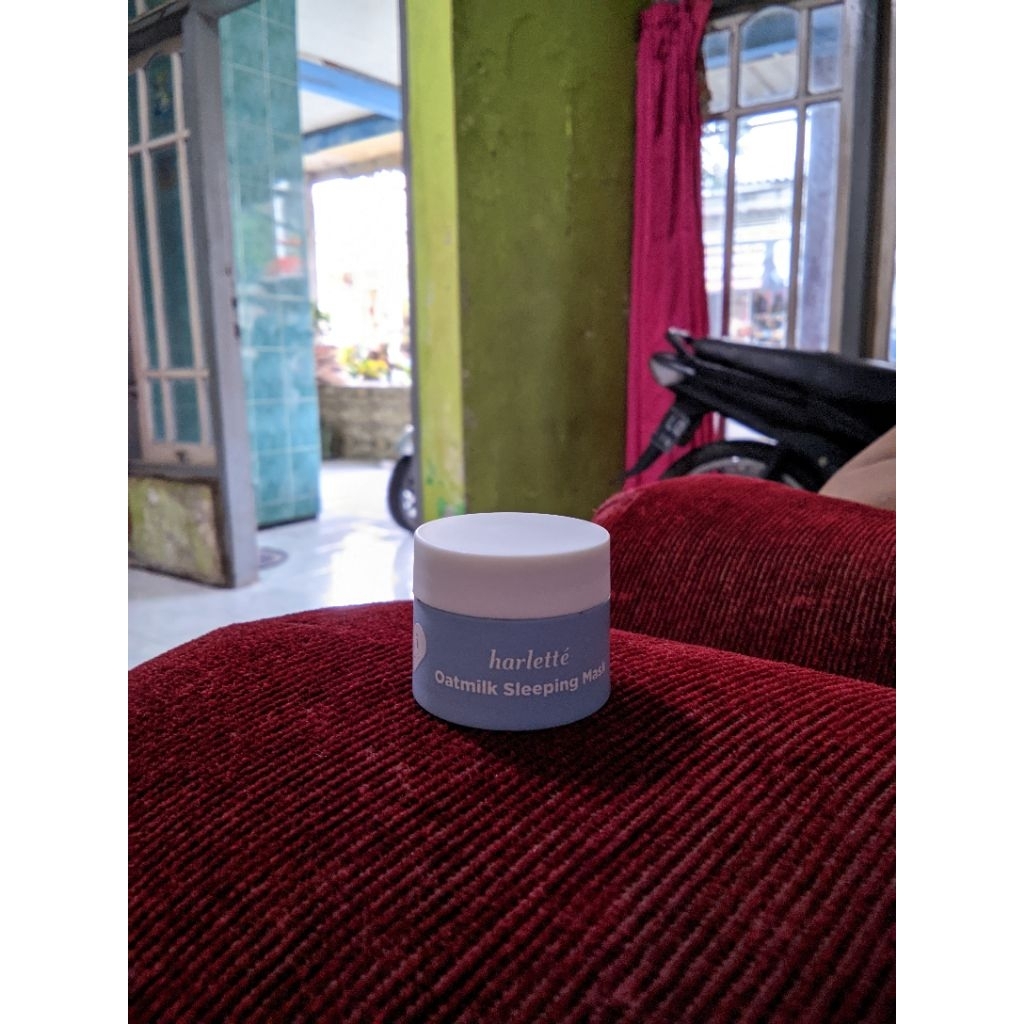 Preloved sleeping mask harlette trial size