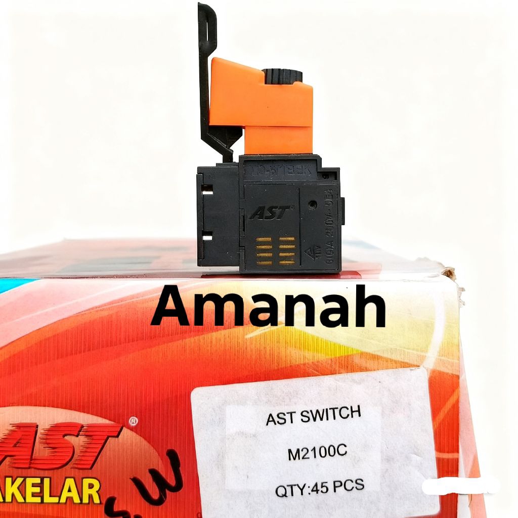 Ast saklar switch for mesin bor modern 10mm M2100C