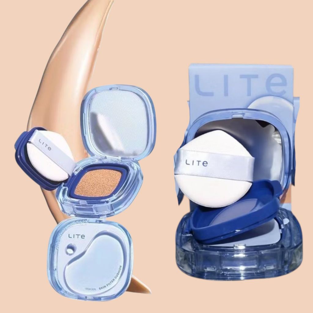 WARDAH Makeup Halal Bedak Basah Cushion Kosmetik Wajah Riasan Matte Tahan Lama Cocok Sehari Hari Fla