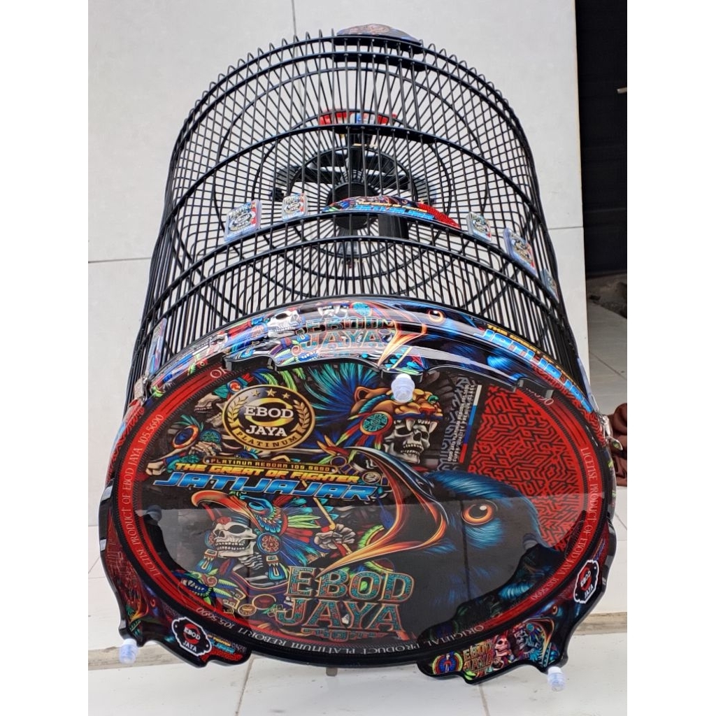 Sangkar murai Ebod PVC no 2 Tebok hologram