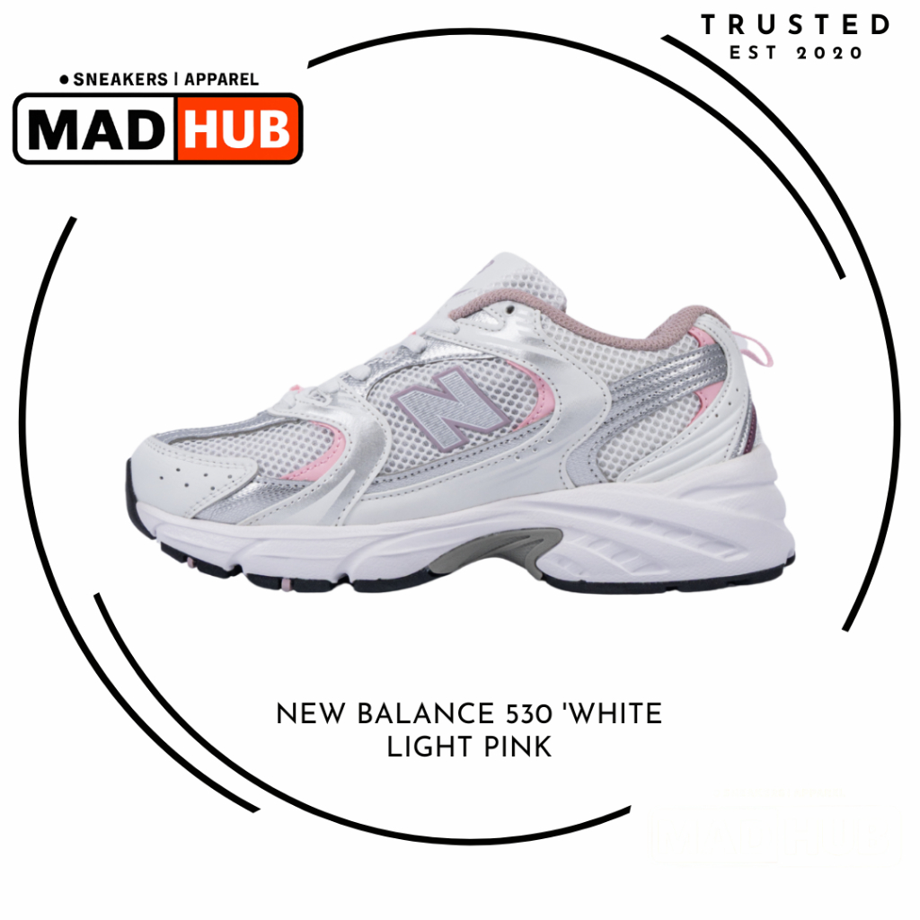 Sepatu From NB New Balance 530 'White Light Pink'