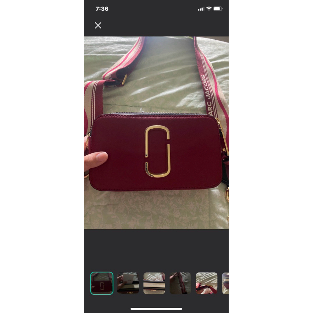 MJ Marc Jacobs Sling Bag Snapshot ORI