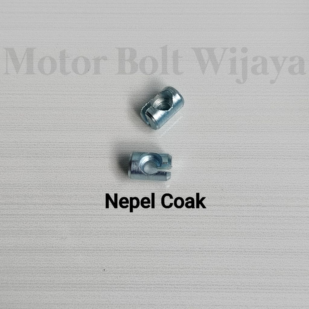 Nepel End Kabel Coak Belah Kopling RX King Kecil Isi 2 Pcs