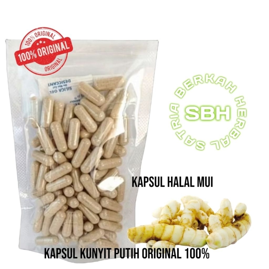 KAPSUL HERBAL ALAMI KUNYIT PUTIH ORIGINAL