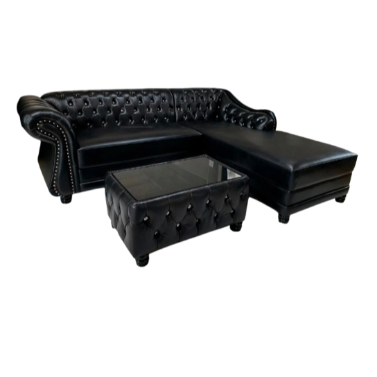 SOFA L / SOFA L KANCING / SOFA L CORNER Oscar Kancing Minimalis + Meja Tamu