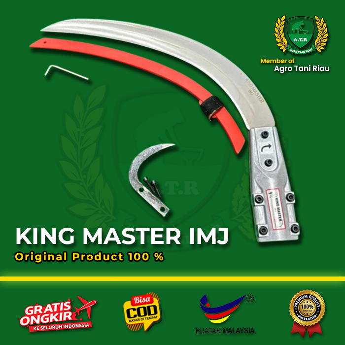 Kunci L Satu Set King Master IMJ Original malaysia bonus taji perlengkapan perkebunan sawit