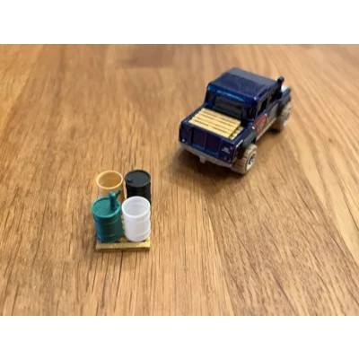 Diorama Drum - Hotwheels matchbox diorama-  Drum oil Hotwheels