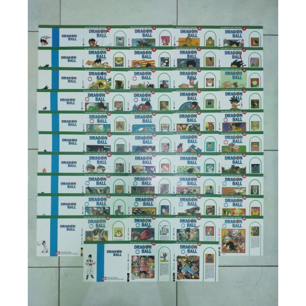 Cover Komik Dragon Ball List Hijau Lengkap 1-42
