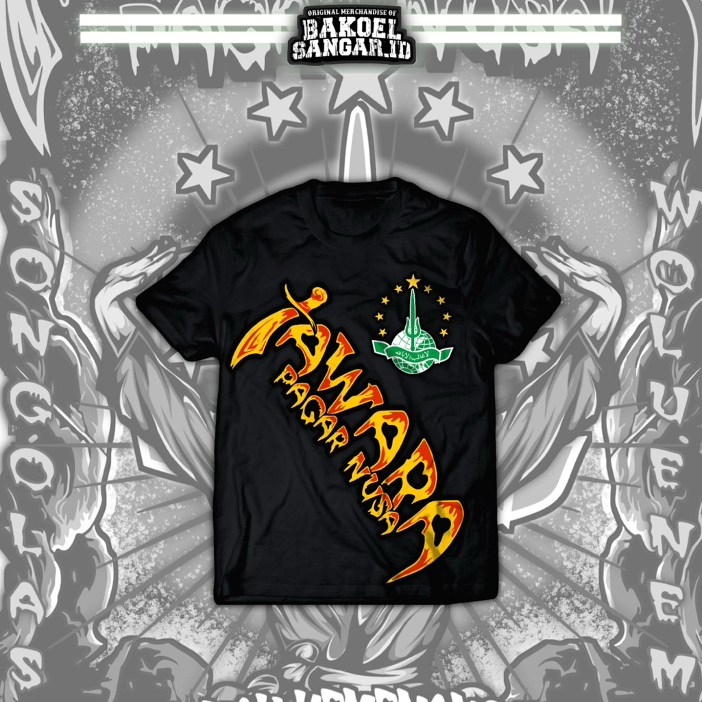 Kaos Jawara Pagar Nusa ( A2 FULL PUNGGUNG 100% ORIGINAL ) Kaos Jawara Keren Kaos Pagar Nusa Keren Ka