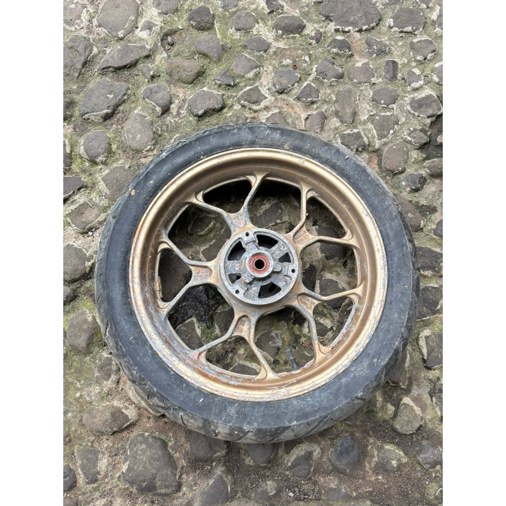 velg belakang yamaha mt25 r25 original copotan