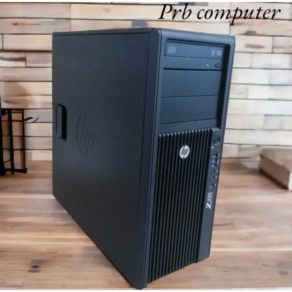PC SERVER HP Z420 WORKSTATION XEON E5 1607 RAM 8 GB SSD 256 GB BERGARANSI & MANTAP
