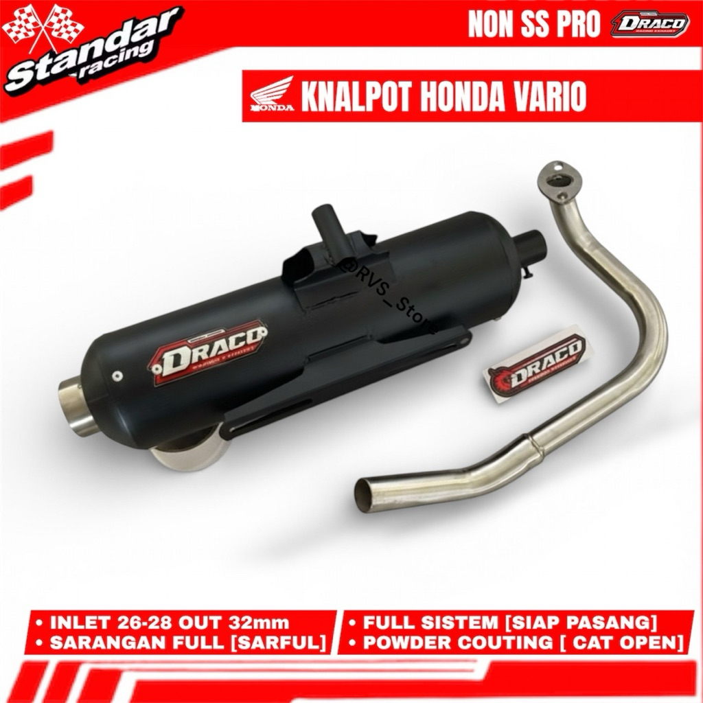 KNALPOT RACING VARIO 125 old VARIO 150 Led New Vario 110 Karbu Bass Adem all series Honda vario