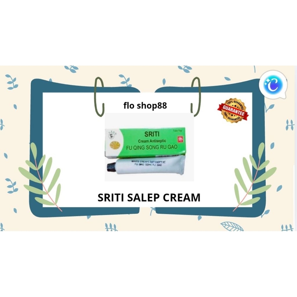 SRITI SALEP / SRITI SALEP FLEK HITAM / SRITI SALEP JERAWAT / SALEP SRITI UNTUK WAJAH / SALEP SRITI U