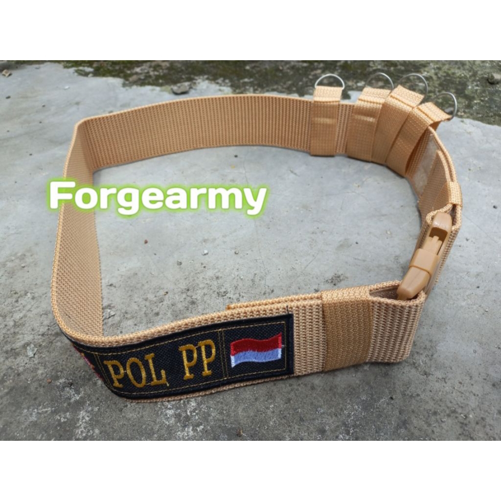 Belt sabuk pdl POL PP Sabuk logo POL PP