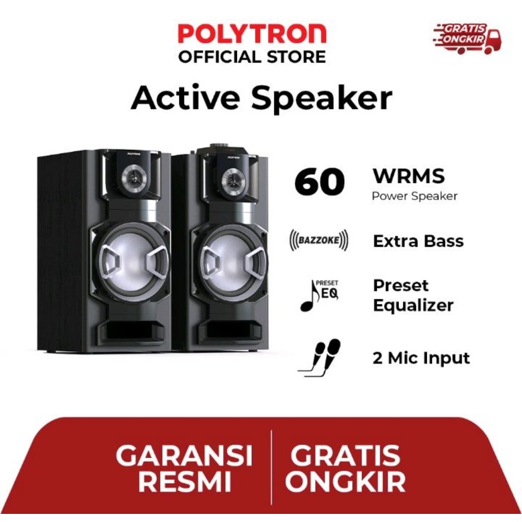 Polytron Spiker Bluetooth PAS 8E12