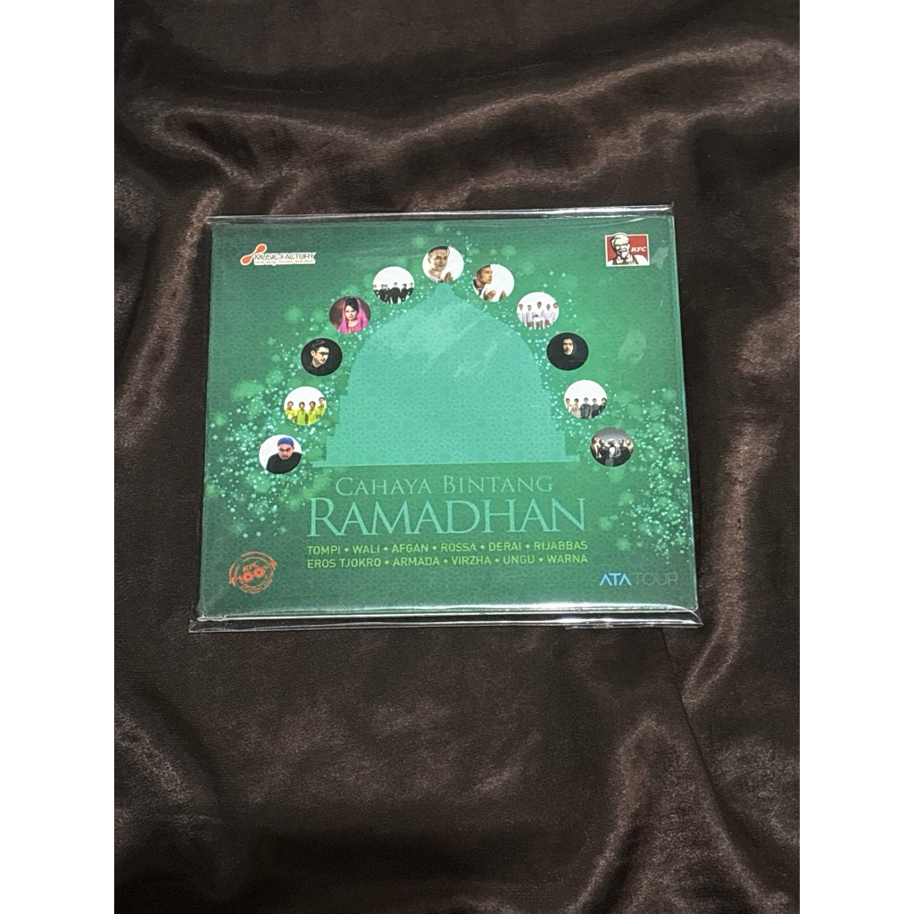 CD ALBUM VA - CAHAYA BINTANG RAMADHAN AFGAN WALI ROSSA ARMADA UNGU ORIGINAL