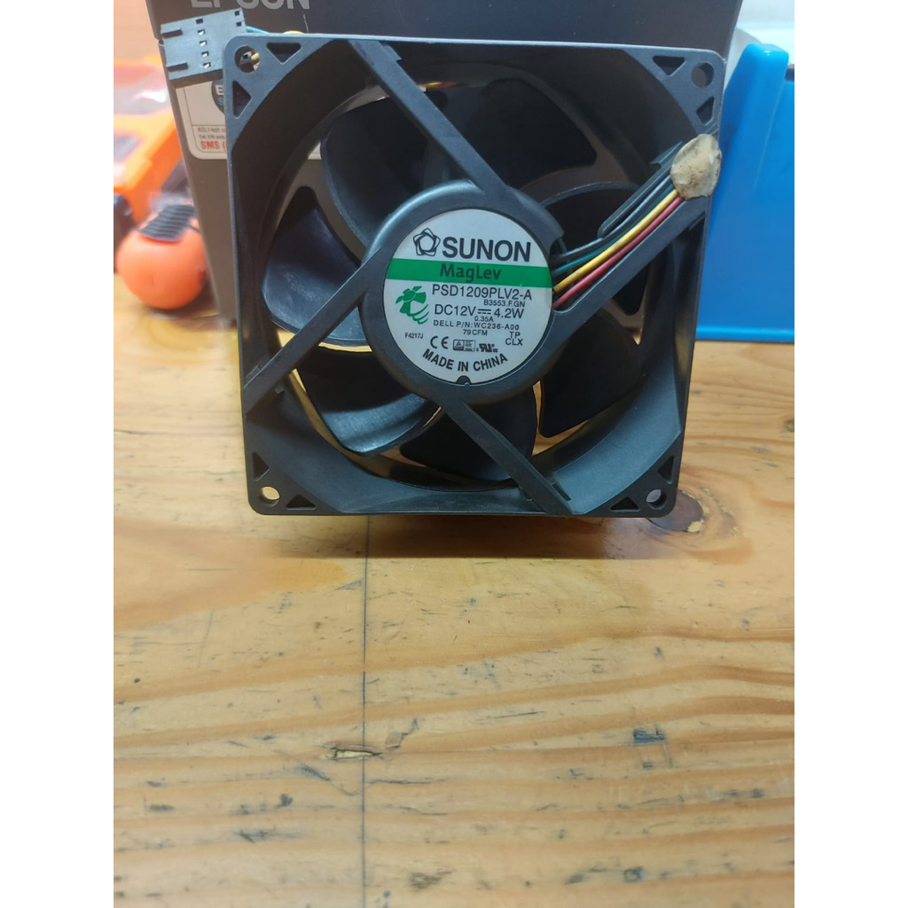 [SECOND ORI] Fan Casing SUNON PSD1209PLV2-A 12 V 4.2W 9CM 4 KABEL