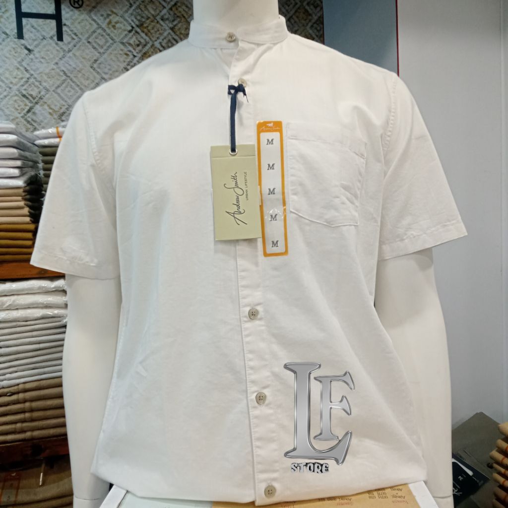 Andrew Smith Kemeja Koko Lengan Pendek AAHAJS 0086P 08A