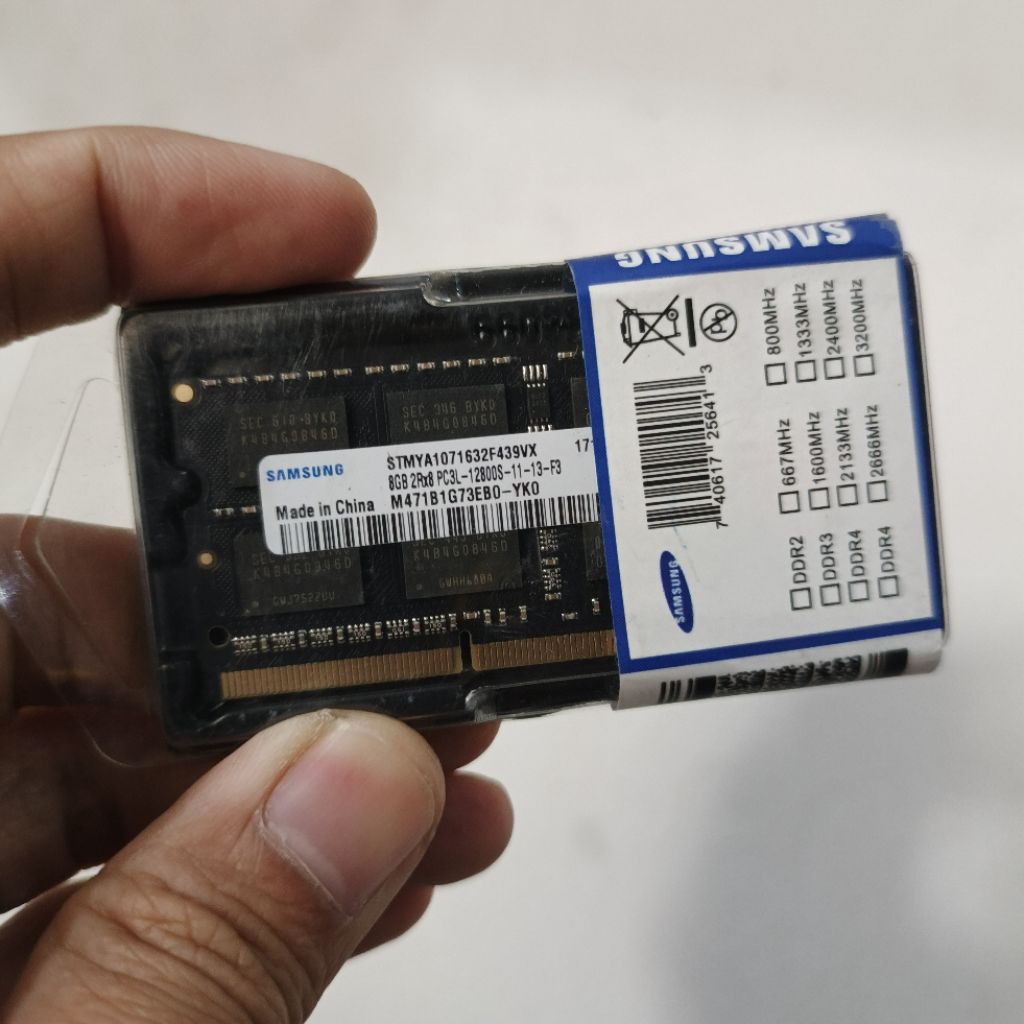 RAM Laptop 8gb DDR3L Sodim