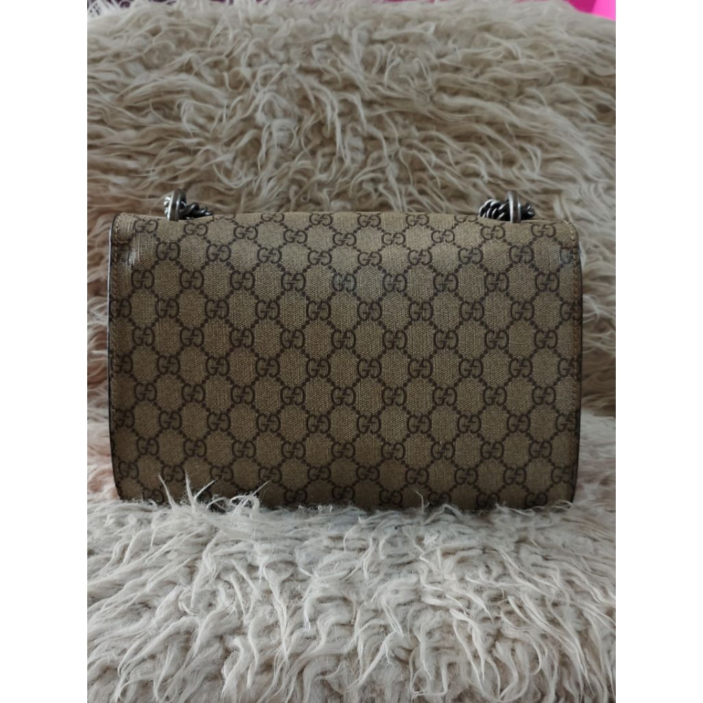 tas sling bag rantai Gucci dionysus gg supreme naga prelov