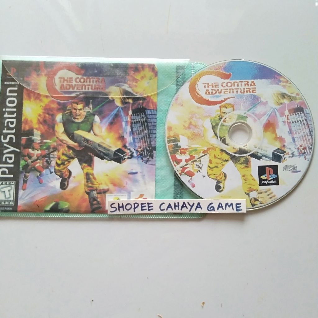 kaset ps1 kopab contra adventure